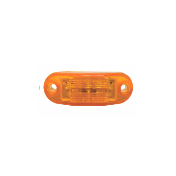 Lanterna Lateral Delimitadora Placa LED Âmbar para Caminhão Universal Bivolt Lanterna Lateral Delimitadora Placa LED Âmbar para Caminhão Universal Bivolt