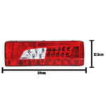 Lanterna Traseira LED para Caminhão Scania S5 S6 S7 Streamline Após 2013 Lado Direito
