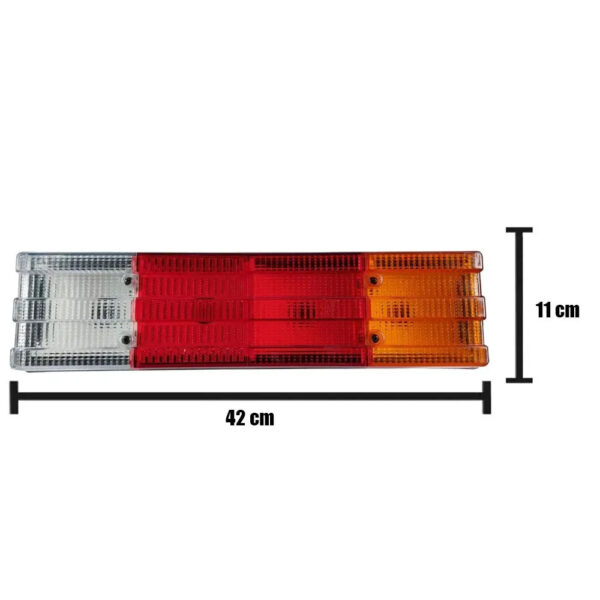 Lanterna Traseira para Caminhão MB 710 / 1620 / Accelo / Atego Lado Direito