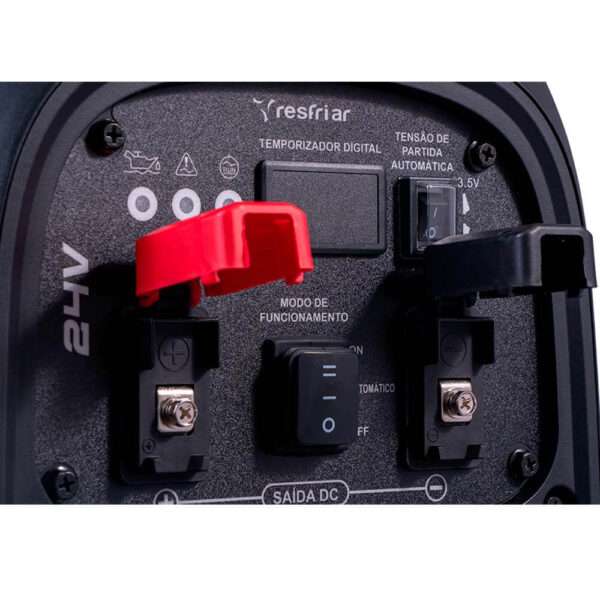Gerador de Energia Portátil a Gasolina Resfriar 12V ou 24V – 4 Tempos 5,5L – Para Caminhão e Motorhome