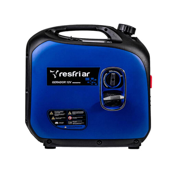 Gerador de Energia Portátil a Gasolina Resfriar 12V ou 24V – 4 Tempos 5,5L – Para Caminhão e Motorhome