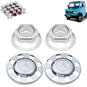 Kit Sobre Tampa Cubo Cromada para Caminhão MB 3/4 608 710 912 914