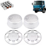 Kit Sobre Tampa Cubo Cromada para Caminhão Ford Cargo 1119 4x2