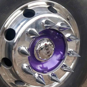 Kit Sobre Tampa Cubo Cromada para Caminhão Volvo FH / NH / FM 4x2
