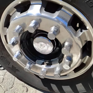 Kit Sobre Tampa Cubo Cromada para Caminhão Scania S4 P94 114 124 4X2