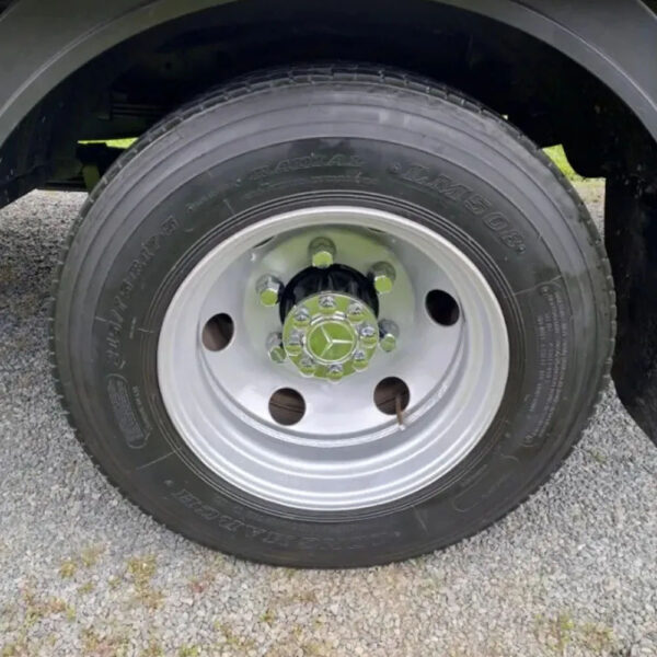 Kit Sobre Tampa Cubo Cromada para Caminhão MB 3/4 608 710 912 914