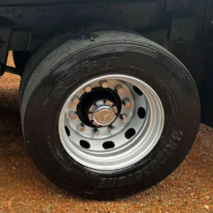 Kit Sobre Tampa Cubo Cromada para Caminhão MB 1418 / 1620 6X2