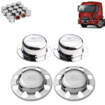 Kit Sobre Tampa Cubo Cromada para Caminhão Ford Cargo 4x2