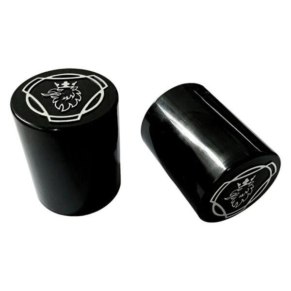 Kit 20 Capas Porca Boliviana 33mm Black Logo Scania