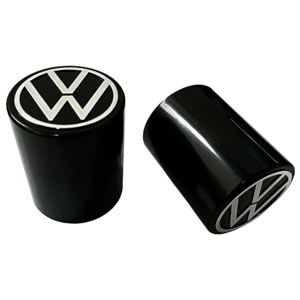 Kit 20 Capas Porca Boliviana 33mm Black Logo Volkswagen