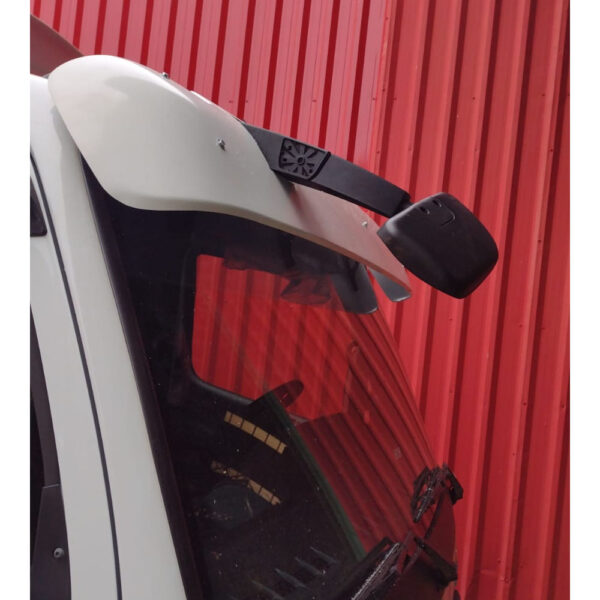 Tapa Sol Cabine para Caminhão Mercedes-Benz Accelo após 2023 com Espelho Rampa Com Suportes