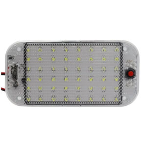 Luminária Barra De Led 12v / 24v Baú Cabine Caixa de Cozinha Caminhão Carreta 48 Led