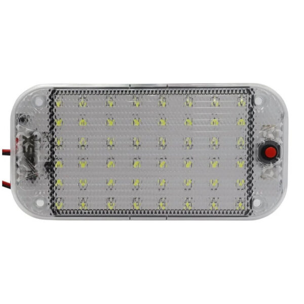 Luminária Barra De Led 12v / 24v Baú Cabine Caixa de Cozinha Caminhão Carreta 48 Led