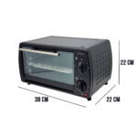 Forno Elétrico 24V 300W 10L Para Caminhão Motorhome Climatizar