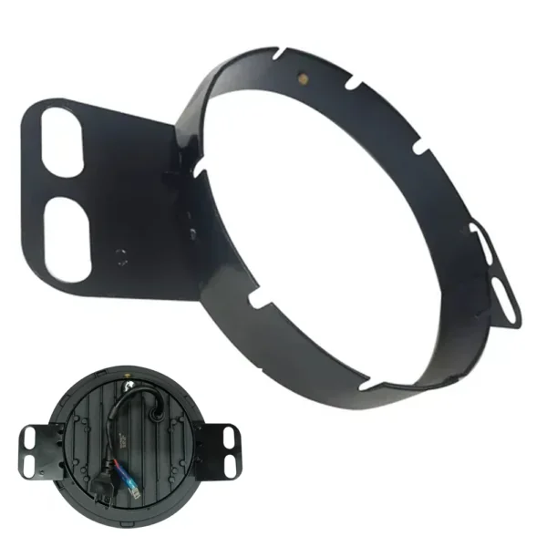 Suporte Farol de Led Angel-Eye VW Constellation 7"