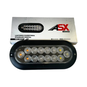 Lanterna Traseira LED 12V para Carretinha Reboque Cristal