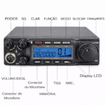 Radio PX Voyager VR6666-PRO 80 Watts 10 Metros FM/AM/USB/LSB/CW