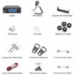 Radio PX Voyager VR6666-PRO 80 Watts 10 Metros FM/AM/USB/LSB/CW