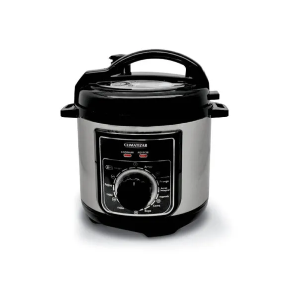 Panela de Pressão Elétrica 24V 2.5 Litros 300W Para Caminhão Motorhome